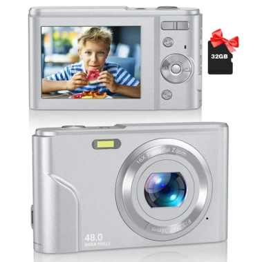 Digital Camera 1080P 48MP for teens and Kids. Renders amazing sharp pictures